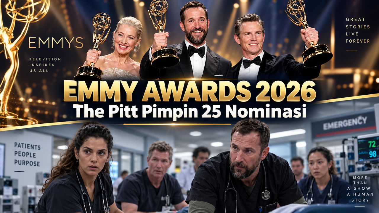 Emmy Awards 2026 Digelar Hari Ini, The Pitt Pimpin 25 Nominasi