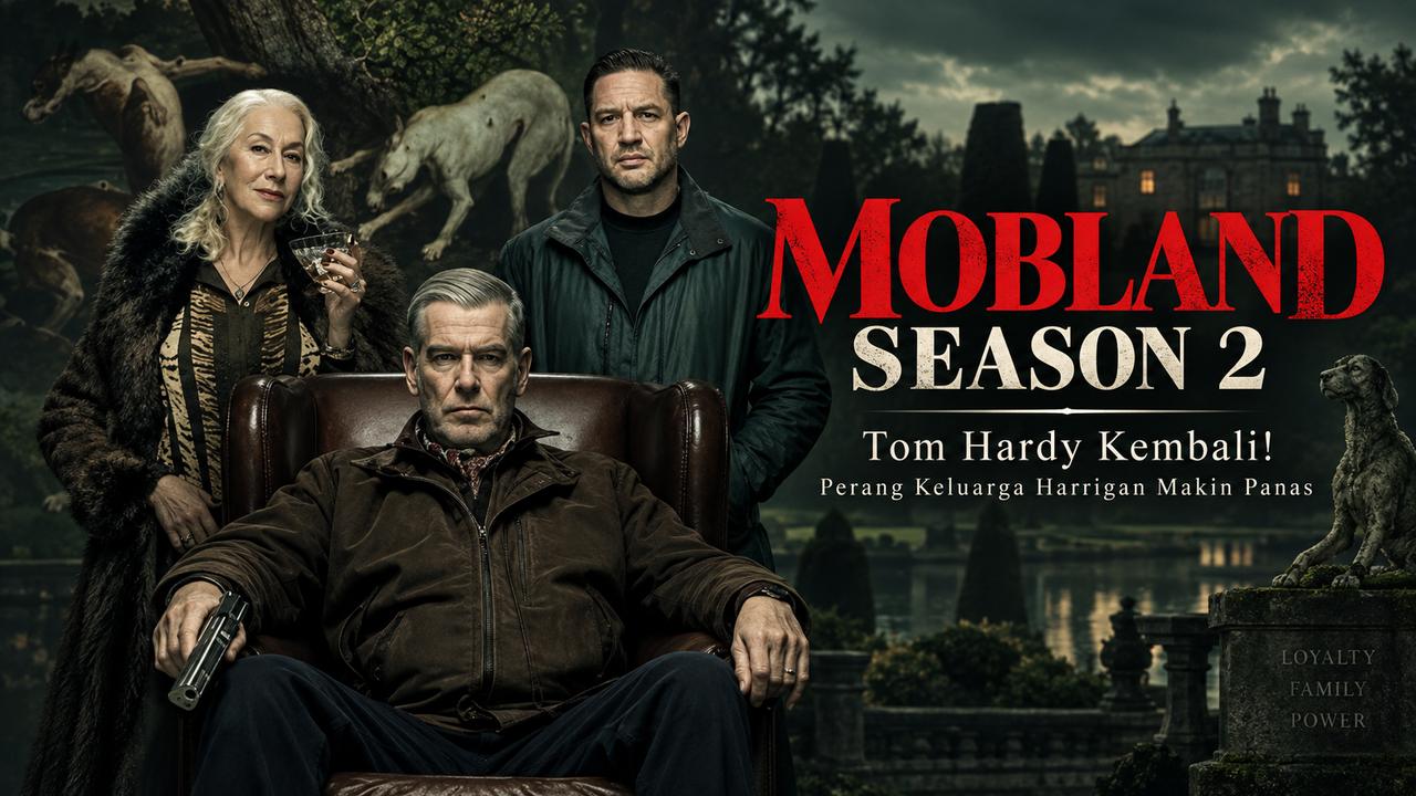 MobLand Season 2 Tayang, Tom Hardy Kembali di Tengah Perang Keluarga Harrigan