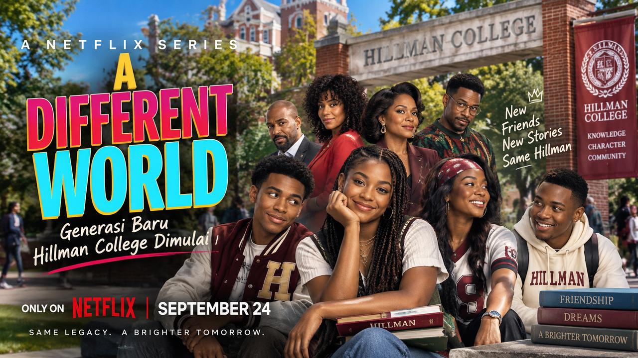 A Different World Balik ke Netflix 24 September, Generasi Baru Siap Masuk Hillman College