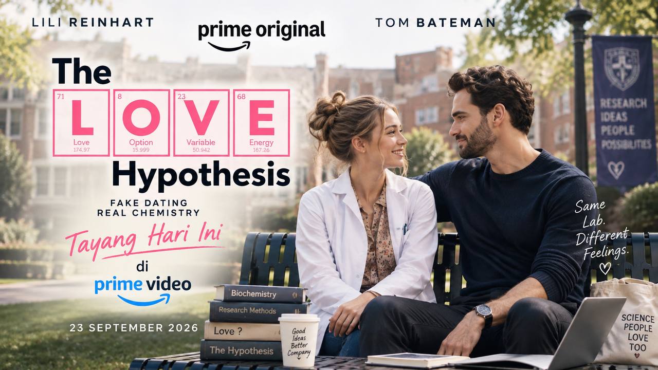 The Love Hypothesis Tayang Hari Ini, Lili Reinhart Masuk Romansa Fake Dating di Prime Video