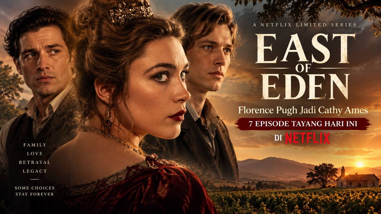 Florence Pugh Jadi Antihero di East of Eden, 7 Episode Tayang Hari Ini di Netflix