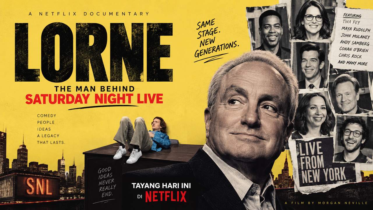 Lorne Tayang Hari Ini di Netflix, Dokumenter Bongkar Sosok di Balik Saturday Night Live