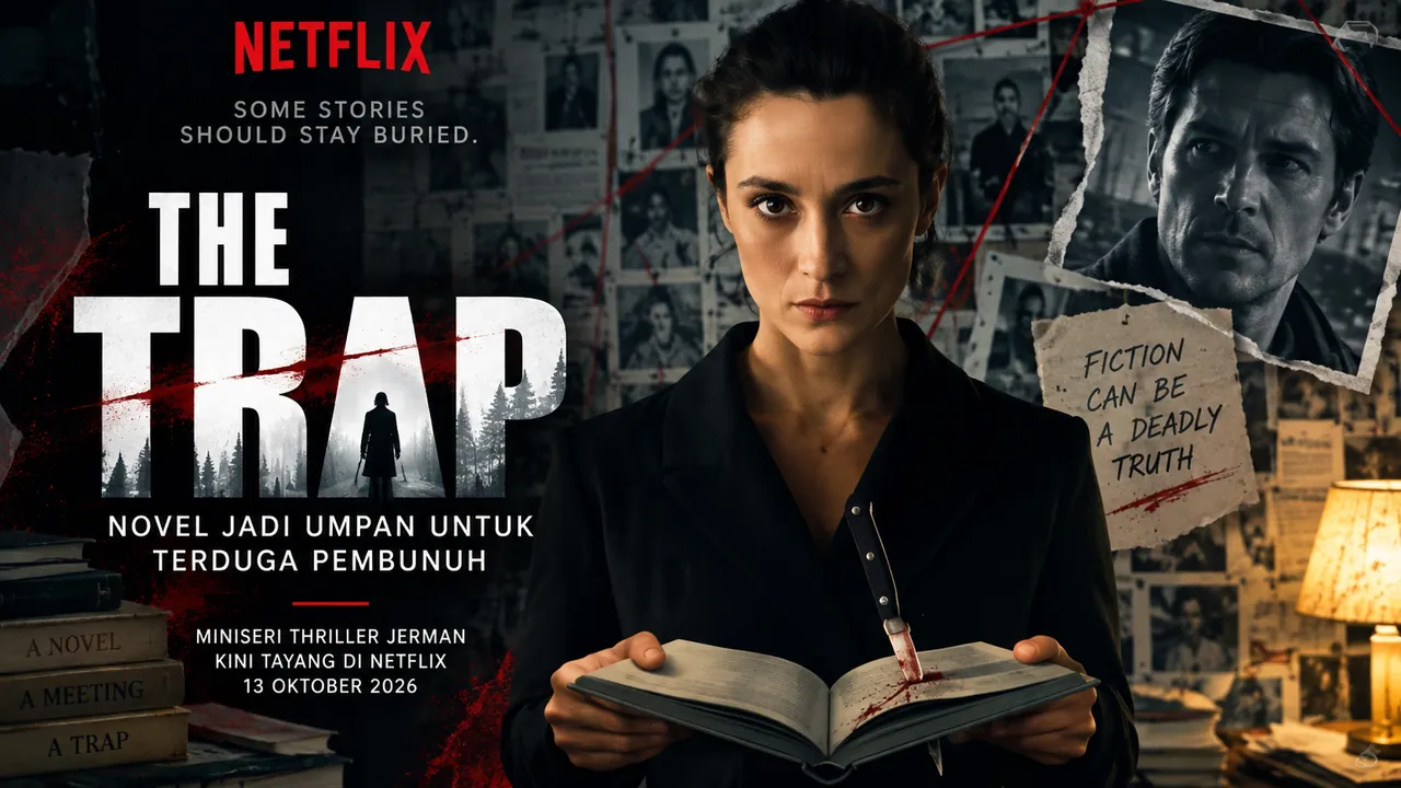 The Trap di Netflix, Novel Jadi Umpan untuk Terduga Pembunuh