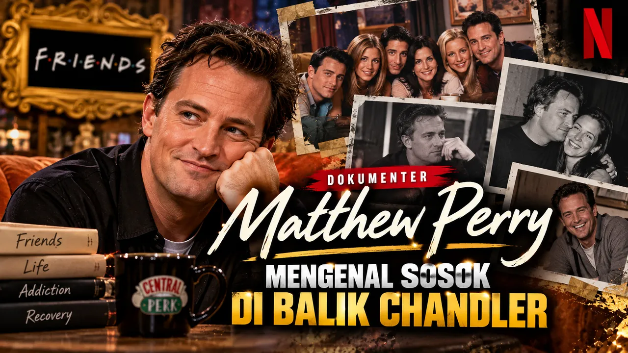 Dokumenter Matthew Perry, Mengenal Sosok di Balik Chandler