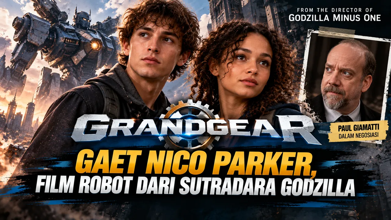 Grandgear Gaet Nico Parker, Film Robot dari Sutradara Godzilla