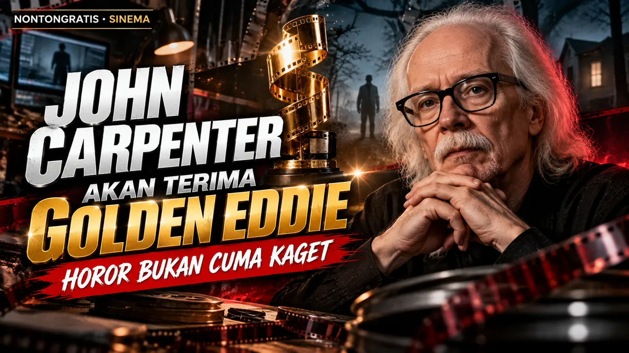 John Carpenter Akan Terima Golden Eddie, Horor Bukan Cuma Kaget